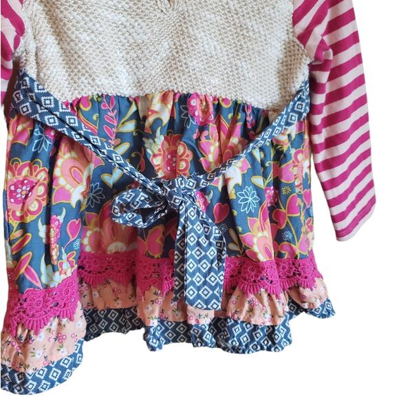 Counting Daisies Toddler Girl's Sweater Knit Top Size 24 Months - Picture 7 of 7